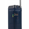 Walizka kabinowa ciemnoniebieska – mała, podróżna, elegancka, na kółkach i praktyczna Wowbag 7918 S dark blue