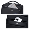 Czarny plecak biznesowy miejski, 10 l, wodoodporny, na laptopa 15,6", stylowy i praktyczny. Arctic Hunter B00681 Black.