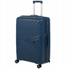 Duża walizka podróżna ciemnoniebieska na kółkach – lekka, elegancka i wytrzymała 100 L Wowbag 7905 L dark blue
