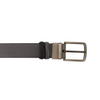 Męski pasek klasyczny skórzany do spodni dwustronny czarny szary elegancki