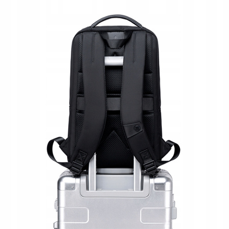 Plecak miejski niebieski, biznesowy, 10 l, na laptopa 15,6", nowoczesny i praktyczny. Arctic Hunter B00681 Blue.