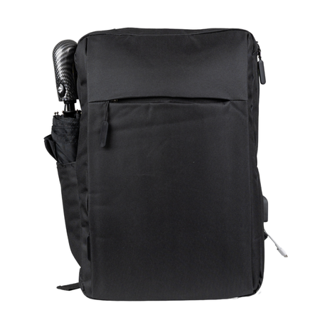 Plecak szkolny czarny materiałowy dla dziewczyn i chłopaków HN212701 black