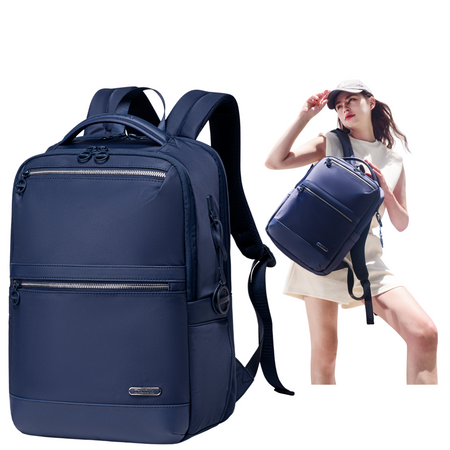 Plecak damski niebieski miejski dla dziewczyny modny na studia do pracy CHANTRIA CB0766 blue