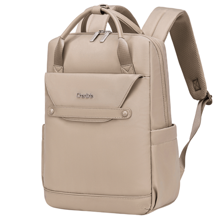 Plecak miejski damski beżowy modny stylowy do pracy dla dziewczyny CHANTRIA CB00628 khaki