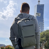 Plecak młodzieżowy szary - do szkoły, na studia, do pracy, mieści laptop 15,6 Wowbag BK91105 grey