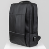 Plecak nowoczesny, na studia, szkolny czarny, z USB, na laptopa 15,6" dla chłopaków/dziewczyn Wowbag BK91103 black