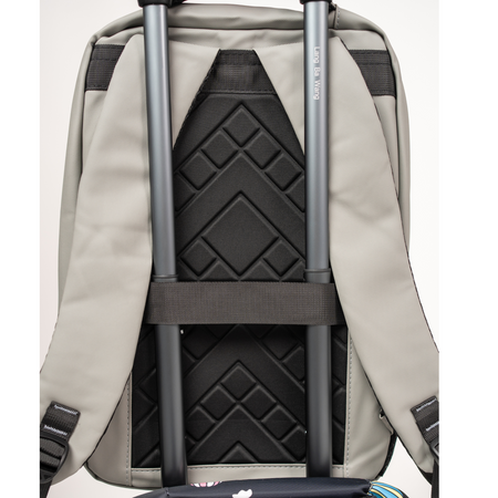 Plecak szkolny, do pracy szary, na laptopa 15,6" z USB dla chłopaków/dziewczyn nowoczesny Wowbag BK91103 grey