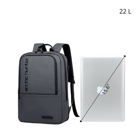 Plecak biznesowy z miejscem na laptopa 15.6" Arctic Hunter B00529 grey