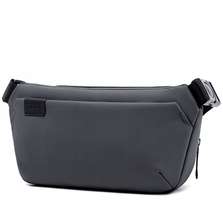 Saszetka nerka szara na ramię damska męska miejska wodoodporna modna nowoczesna torba 4 L Arctic Hunter Y00569Grey