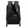 Plecak miejski czarny, biznesowy, na laptop, 25 l, elegancki, idealny do pracy i podróży. Arctic Hunter B00555 Black.