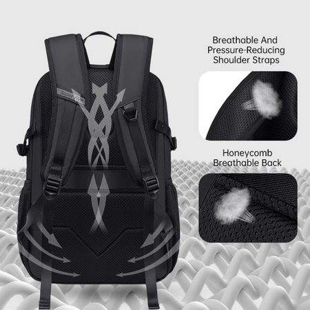 Biały plecak miejski dla nowoczesnych kobiet, na laptopa 15,6", 18 l, podróżny i na co dzień. SUPER FIVE FB696 White.