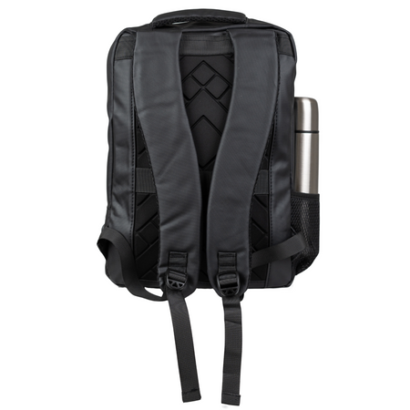 Plecak czarny, szkolny, miejski, damski, męski, nowoczesny, pojemny plecak dla laptopa 15,6", idealny na co dzień, do szkoły i pracy Wowbag BK91105 black