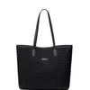Torba damska shopper czarna elegancka, pojemna 15,6 l, na ramię, modna na co dzień i do pracy. CHANTRIA CB801 Black.