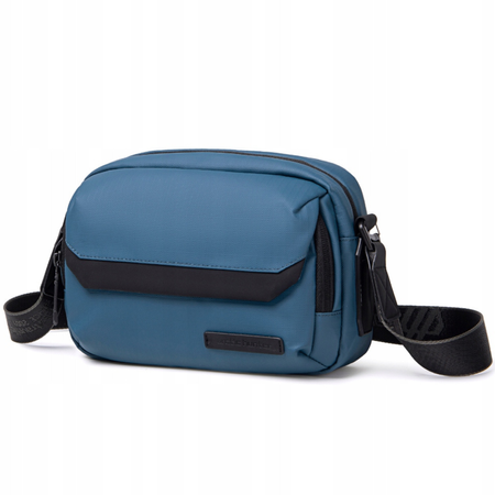 Torebka listonoszka niebieska damska męska na ramię stylowa miejska uniwersalna 3 l Arctic Hunter YB00518 Blue