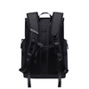 Czarny plecak miejski młodzieżowy, wodoodporny, na laptopa 15,6", 17 l, z wieloma kieszeniami. SUPER FIVE FB723 Black.