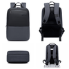 Szary plecak miejski biznesowy, 10 l, na laptopa 15,6", wodoodporny, elegancki i funkcjonalny. Arctic Hunter B00681 Grey