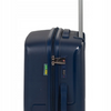 Walizka średnia ciemnoniebieska – podróżna, na kółkach, elegancka, funkcjonalna i pojemna Wowbag 7918 M dark blue