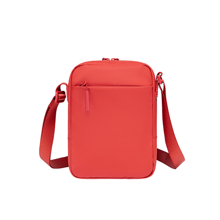 Saszetka torba na ramię czerwona damska miejska saszetka młodzieżowa na spacer 3,2 L Super Five FKB697Red