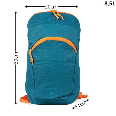 Plecak niebieski kompaktowy tekstylny – superlekki na rower, podróż woda telefon Wowbag XY092017 blue