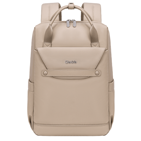 Plecak miejski damski beżowy modny stylowy do pracy dla dziewczyny CHANTRIA CB00628 khaki