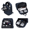 Plecak miejski niebieski, biznesowy i wodoodporny, na laptop, 15 l, wygodny i elegancki. Arctic Hunter B00670 Blue.