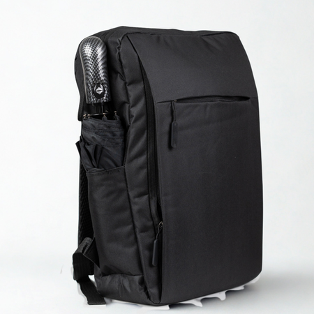 Plecak szkolny czarny materiałowy dla dziewczyn i chłopaków HN212701 black