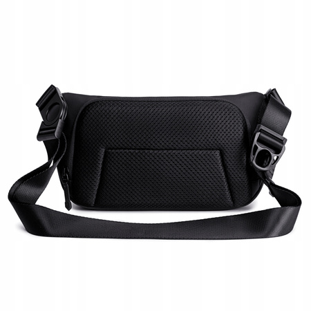 Saszetka nerka czarna męska damska na ramię miejska wodoodporna elegancka stylowa 4 L Arctic Hunter Y00569Black