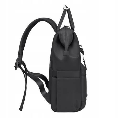 Plecak damski miejski czarny  na studia do pracy pojemny CHANTRIA CB00788black