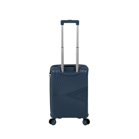 Walizka kabinowa podróżna ciemnoniebieska – elegancka, praktyczna i wytrzymała na kółkach Wowbag 7905 S dark blue