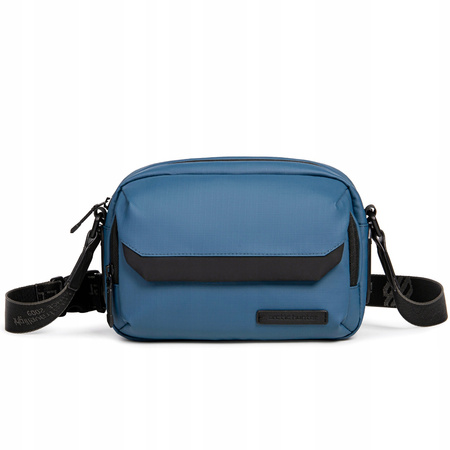 Torebka listonoszka niebieska damska męska na ramię stylowa miejska uniwersalna 3 l Arctic Hunter YB00518 Blue