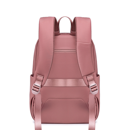Różowy plecak miejski damski, 9,8 l, wodoodporny, na laptopa 13", na studia i do pracy. CHANTRIA CB769rose.