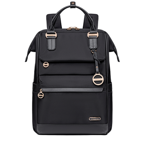 Plecak damski miejski czarny  na studia do pracy pojemny CHANTRIA CB00788black