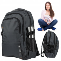 Plecak miejski szary pojemny nowoczesny młodzieżowy na laptopa 15,6" VIO BG82237 grey