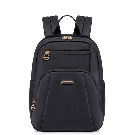 Czarny plecak miejski damski, stylowy i wodoodporny, 9,3 l, na iPada 10,9", modny wybór na co dzień. CHANTRIA CB770Black.