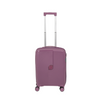 Walizka kabinowa fioletowa – mała, nowoczesna, na kółkach, podróżna i modna do samolotu Wowbag 7918 S purple