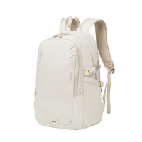 Biały plecak miejski damski, 22,8 l, wodoodporny, na laptopa 15,6", podróżny i na co dzień. SUPER FIVE FB700 White.