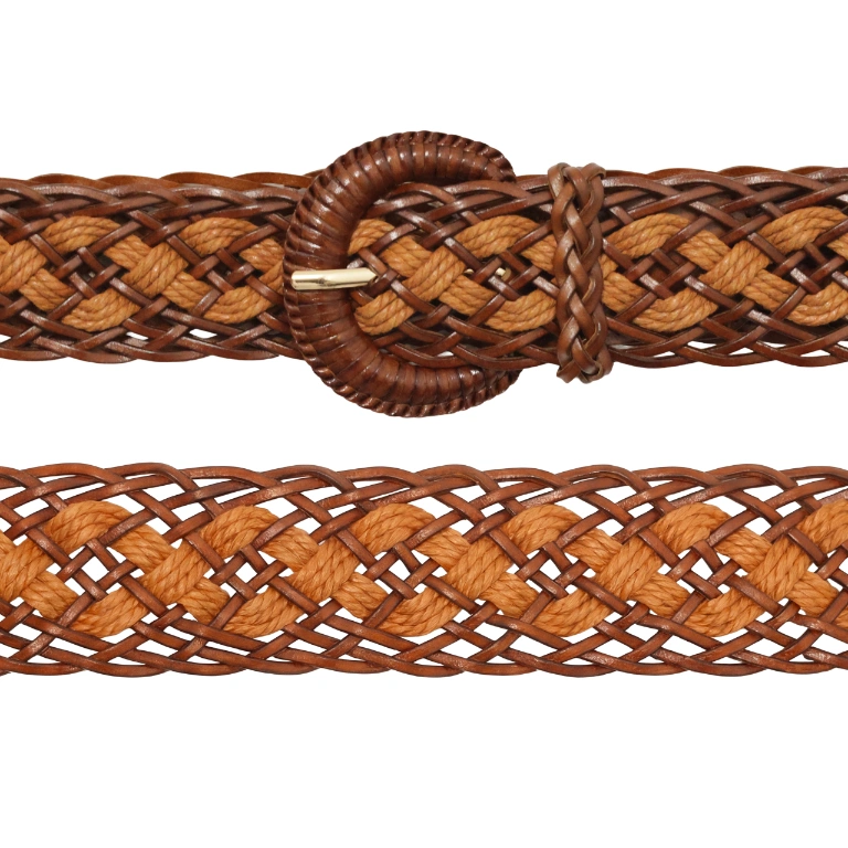 Pasek damski w stylu boho skórzany pleciony brązowy do sukienki i spodni pol_pl_Pasek-damski-w-stylu-boho-skorzany-pleciony-brazowy-do-sukienki-i-spodni-299_2