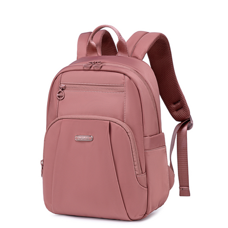 Plecak miejski damski różowy, 9,3 l. Wodoodporny i elegancki, na iPada 10,9". Na studia i co dzień. CHANTRIA CB770rose.