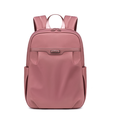 Różowy plecak miejski damski, 9,8 l, wodoodporny, na laptopa 13", na studia i do pracy. CHANTRIA CB769rose.