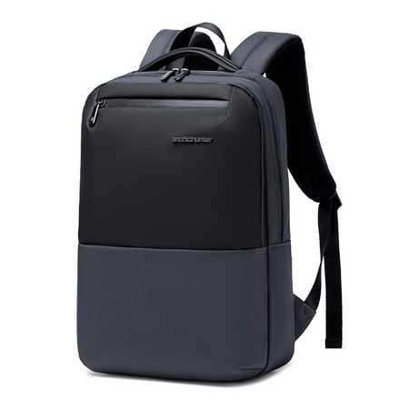 Szary plecak miejski biznesowy, 10 l, na laptopa 15,6", wodoodporny, elegancki i funkcjonalny. Arctic Hunter B00681 Grey