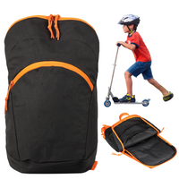 Plecak czarny mały superlekki tekstylny na rower spacer woda telefon klucze bluza VIO  XY092017 black