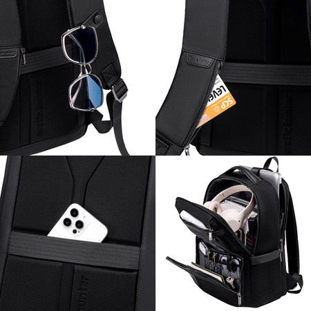 Plecak miejski beżowy na laptopa 15,6" nowoczesny młodzieżowy do pracy podróży Arctic Hunter B00808khaki