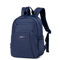 Niebieski plecak miejski damski, 9,3 l, wodoodporny i stylowy. Na studia, do pracy i na co dzień. CHANTRIA CB770bl.