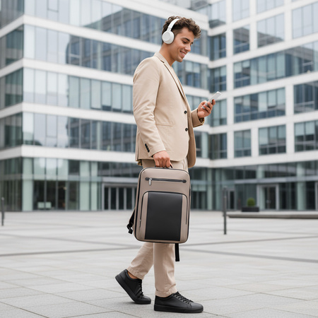 Plecak męski bagaż podręczny do samolotu RYNAIR WIZZAIR na laptopa 15,6