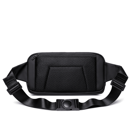 Saszetka nerka czarna męska damska na ramię miejska wodoodporna stylowa pojemna torba 7,5 L Arctic Hunter Y00557Black