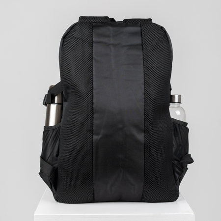 Miejski młodzieżowy plecak — do szkoły na pracę podróże wodoodporny pojemny Wowbag BG82237 black