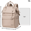 Plecak damski miejski beżowy modny dla dziewczyny do pracy na studia na codzień CHANTRIA CB0788khaki