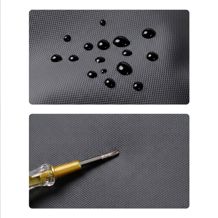 Szary plecak biznesowy miejski, 8,5 l, wodoodporny, na laptopa 15,6", stylowy i kompaktowy. Arctic Hunter B00574 grey