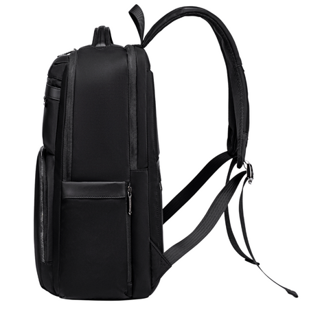 Plecak miejski czarny elegancki do pracy nowoczesny pojemny na laptopa 15,6" Arctic Hunter B00808 black