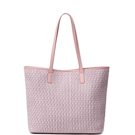 Torba damska shopper różowa modna, pojemna 15,6 l wodoodporna, stylowa dla kobiet i dziewczyn. CHANTRIA CB801 Pink.